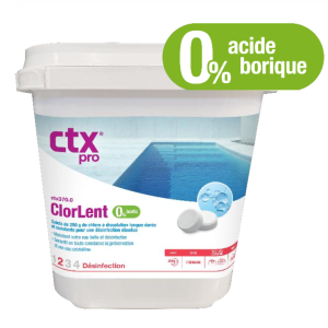 CTX-370.0 CLORLENT 0% BORIC COMPRIMÉS 250G 5KG